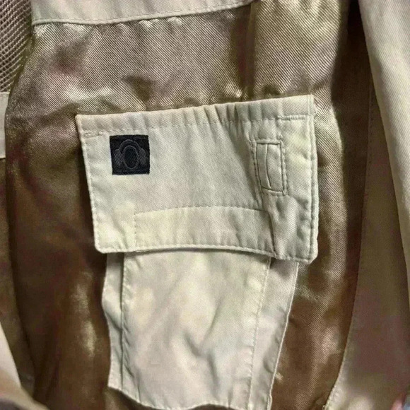 Weathercast Outerwear Khaki Men’s Full Zip Wind and Rain Jacket Size M - Picture 7 of 11